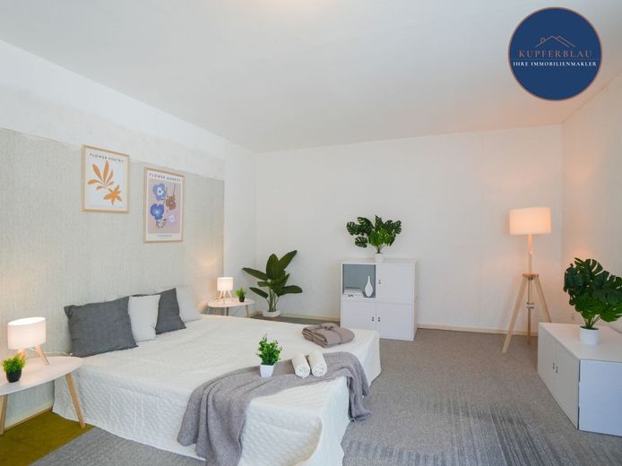 Stilvolle Doppelhaushälfte mit Gartenidylle in Bad Honnef-Selhof – Schlafzimmer OG