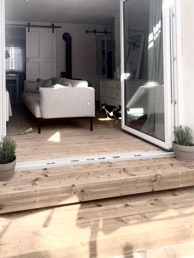 Wohnzimmer EG mit Terrassentür