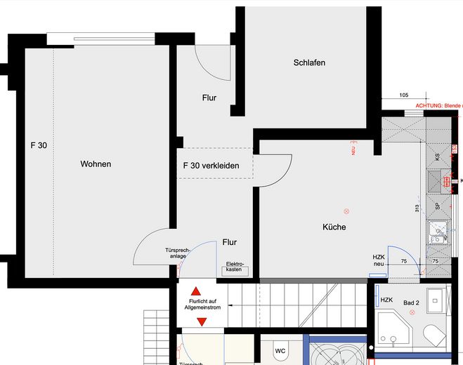 Grundriss 1. OG rechts