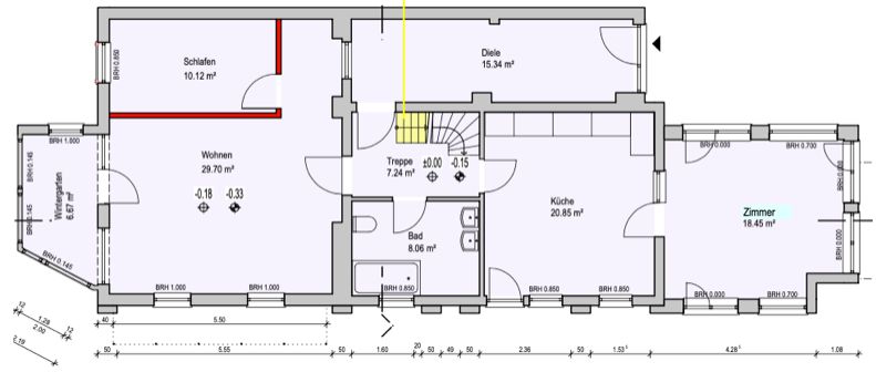 Appartamento di 115 mq con terrazza e giardino al piano terra di una casa unifamiliare/bifamiliare – Foto 13