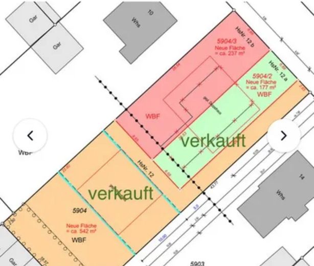 Baugrundstück für eine Doppelhaushälfte. – Foto 5