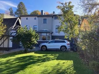 Rückseite des Hauses