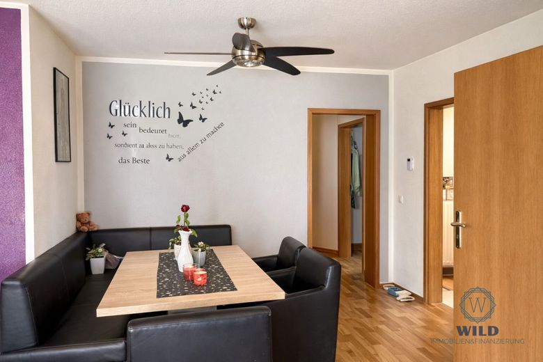 Neuer Preis! 3-Zimmer-Wohnung mit Terrassenflair in ruhiger Lage von Riegelsberg! – Esszimmer