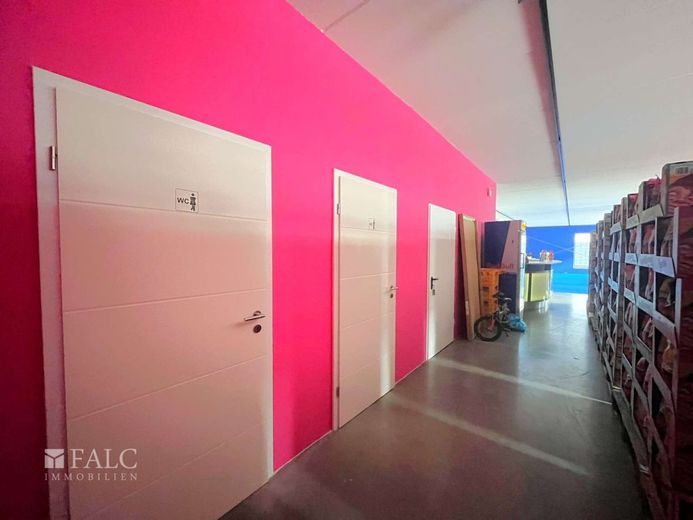Moderne Gewerbeimmobilie mit vielseitigen Nutzungsmöglichkeiten – Zugang / WC