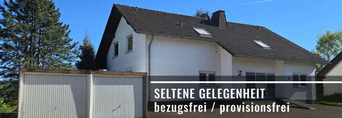 Bezugsfrei & provisionsfrei: Flexibles Dreifamilienhaus in Weilburg – Titel