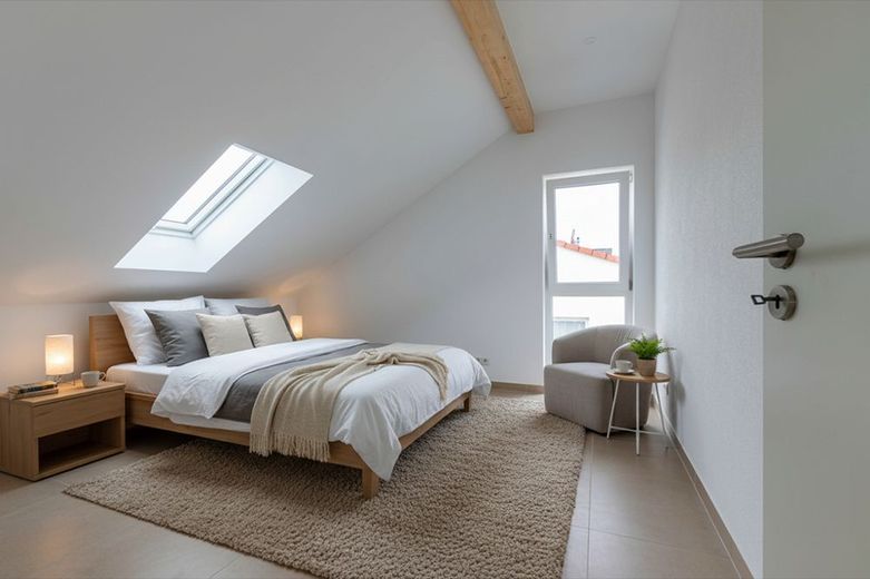 Charmante 4-Zimmer-Neubauwohnung (DG) in Höchst-Hummetroth – M739-2512 04 mit Möbeln