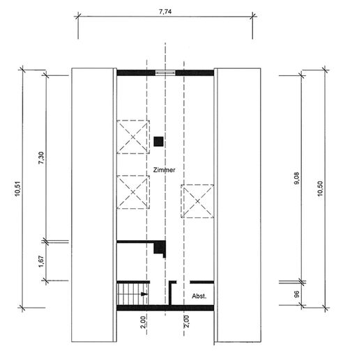 Grundriss Dachgeschoss