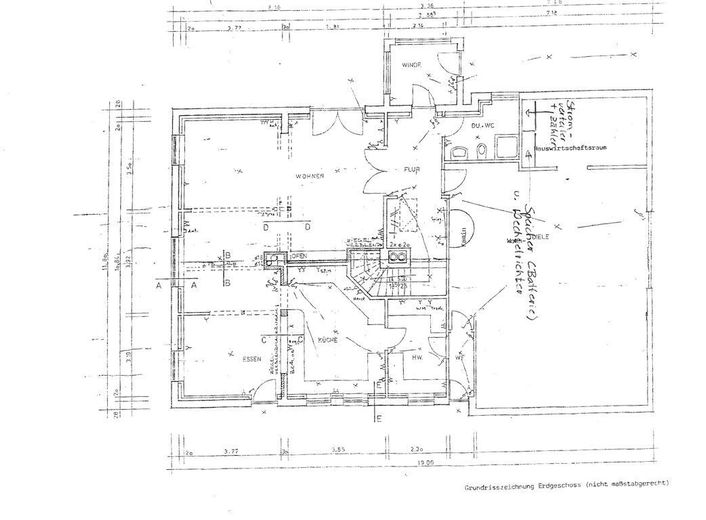 Grundriss Erdgeschoss 