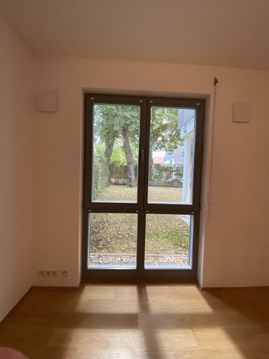 Gartenblick Schlafzimmer