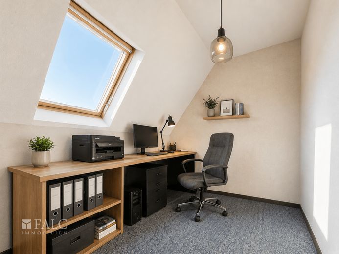 Provisionsfrei! Familienfreundliches Einfamilienhaus in ruhiger Wohnlage – Büro