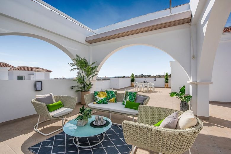 Geniessen Sie die Aussicht von Ihrer Dachterrasse aus
