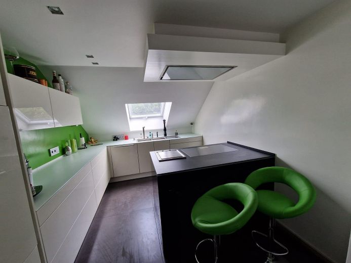 Kueche mit Dunstabzugshaube