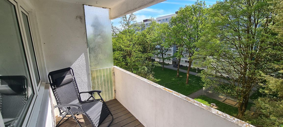 Appartamento di 2 locali con loggia e bagno con luce naturale | libero da settembre 2026 – Loggia