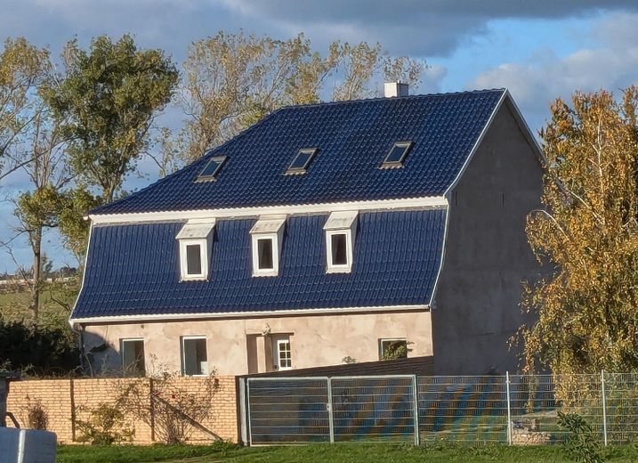Rückseite mit Dachansicht