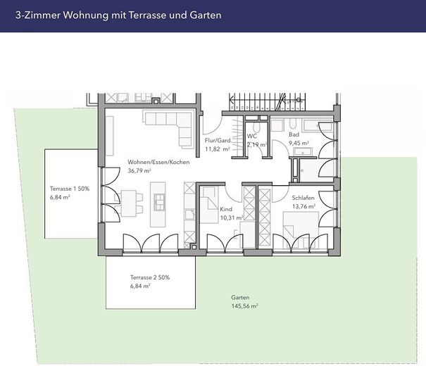 Wohnung - Vermietete Kapitalanlage – Foto 2