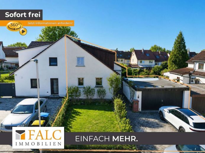 Renovierungsbedürftige Doppelhaushälfte inkl. großem Garten - FALC Immobilien Heilbronn – Foto 1