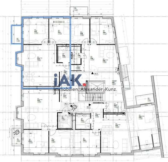 Riesige 3-Zimmer-Premiumwohnung-Barrierefrei Wohnen – Grundriss WE5