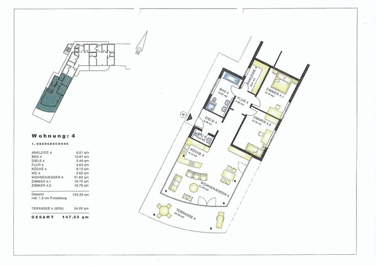 Wohnungsplan