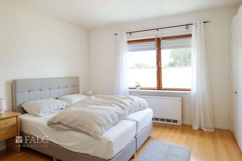 Schlafzimmer, Skandinavisch - (KI generiert)