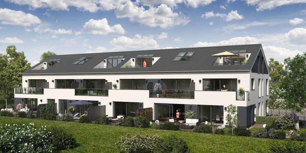 Maisonette moderna (KfW 40) in posizione centrale, immersa nella natura - direttamente sul Lech ... Posizione top! – Foto 7
