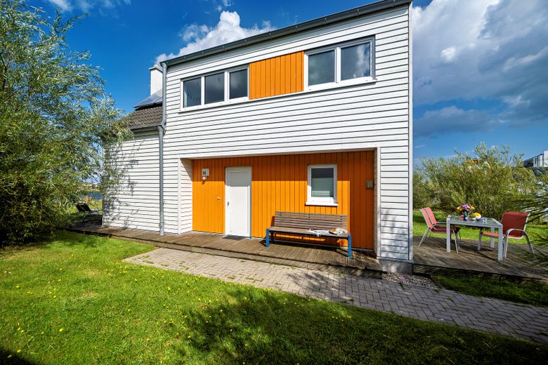 Freistehendes Ferienhaus im Ostseeressort Olpenitz Kappeln, Wasserlage – Eingangsbereich