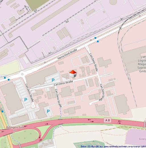 Moderne Bürofläche im EG, Gewerbegebiet Saarlouis-Röderberg – Bürofläche Röderberg