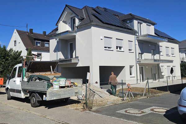 Spacious 3-room maisonette apartment with terrace and garden in Friedberg-West