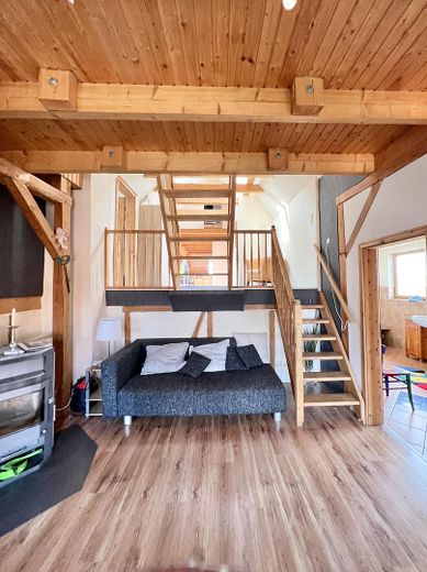 Fachwerkhaus im Wendland – Dachgeschoss Wohnzimmer