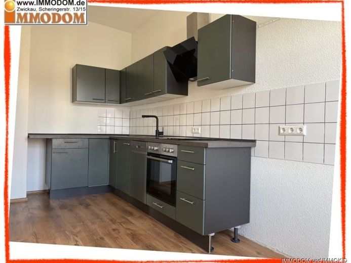 2-Zimmer-Wohnung mit EINBAUKÜCHE und schönem Bad in Wilkau-Hasslau preiswert zu vermieten! – Foto 1