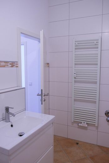 3-Zimmer EG-Wohnung im Loft-Stil in Mannheim-Rheinau Erstbezug nach Sanierung – Badezimmer