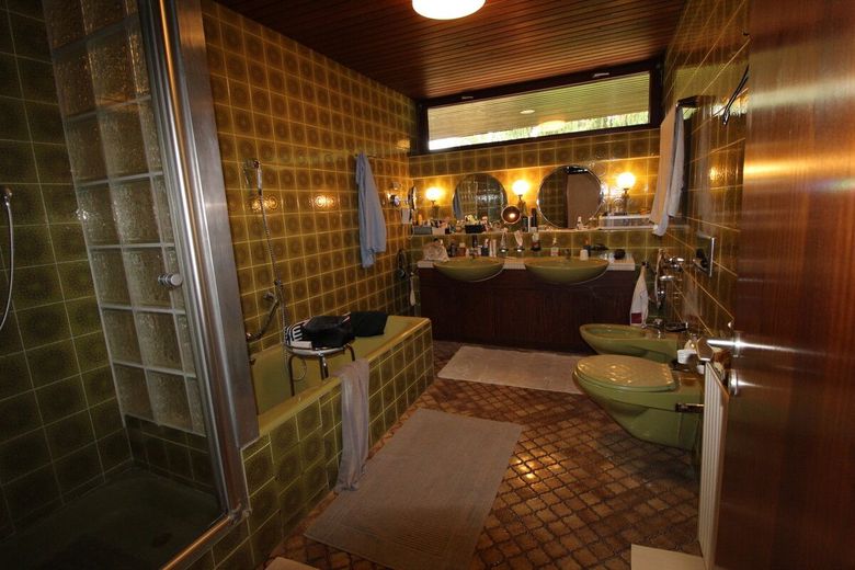 Individueller Flachdach-Bungalow mit Doppelgarage &amp; Parkähnlichem Grundstück in Schiffdorf-Sellstedt – 15 - Bad