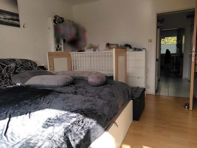 Sehr gute Infrastruktur und Lage | inkl. Küche | mit Garten und Balkon | S-Bahn 2 Gehminuten – Schlafzimmer