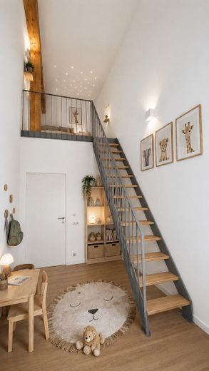 ERSTBEZUG - 4-Zimmer-Wohnung in bester Lage, Komfort und Ambiente im Neubau an der Klingenburg – Kinderzimmer KI generiert