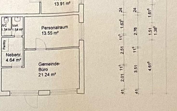 Keine Trennwand Büro Pers.raum