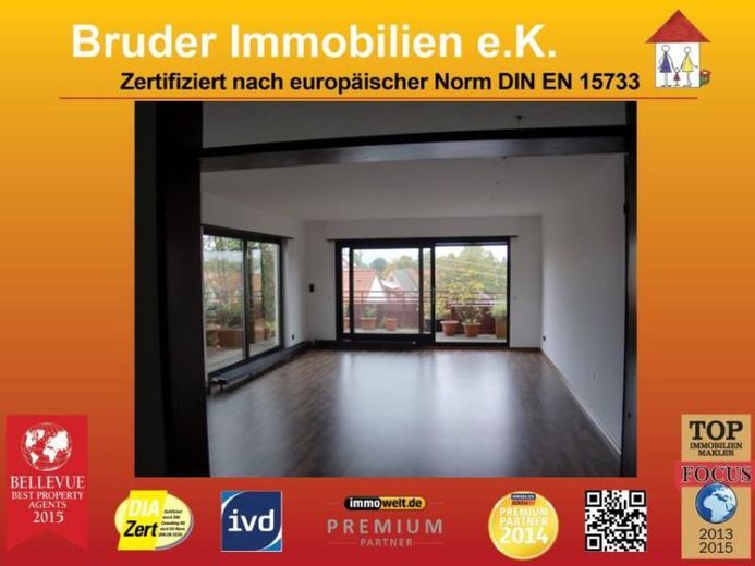Walldorf: 3 ZKB, Penthouse, Blick über die Stadt, zentral, Video, FREI, keine K-Prov – Foto 1