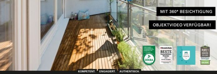 WOHNEN TRIFFT WERTANLAGE: Vermietete 3Zi. - ETW mit Balkon, Aufzug und TG-Stellplatz in Baden-Baden