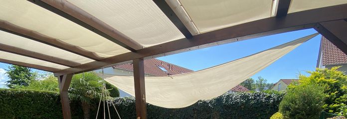 Terrasse und Garten