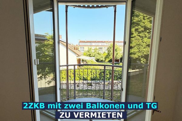 Helle 2-Zimmer-Wohnung mit zwei Balkonen und Tiefgaragenstellplatz in Eichstätt