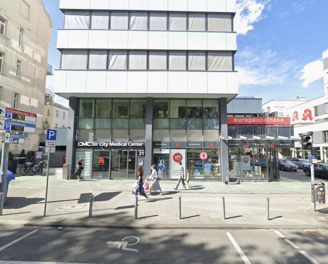 ATIK: Provisionsfreie Einzelhandelsfläche im Ärztehaus Wiesbaden – Außenansicht