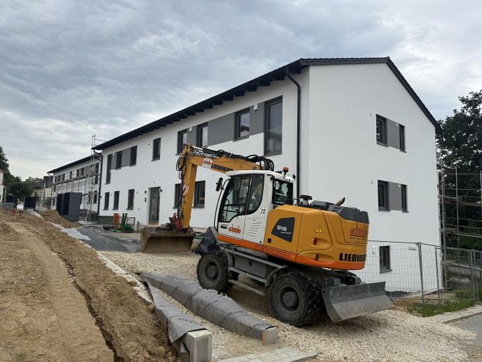 Haustürseite Juni