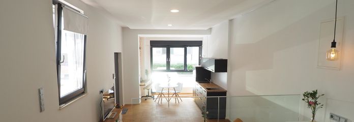 Furnished Premium 2-Room Loft Serviced Apartment Heilbronn Centrally Located!