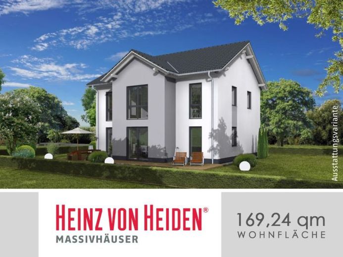 Einfamilienhaus frei geplant massiv schlüsselfertig Festpreisgarantie PV – फोटो 1