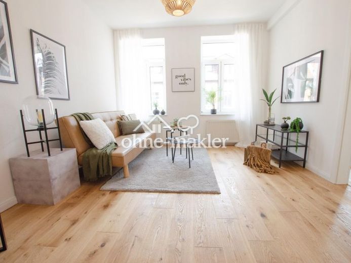 **Sofort Bezugsfrei** Lichtdurchflutete 3-Raumwohnung im Leipziger Westen – Foto 1