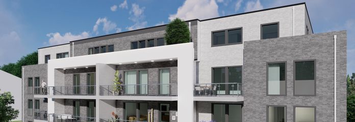 Kleine Penthouse Wohnung mit Terrasse - Erdwärme, Aufzug, Stellplatz usw.