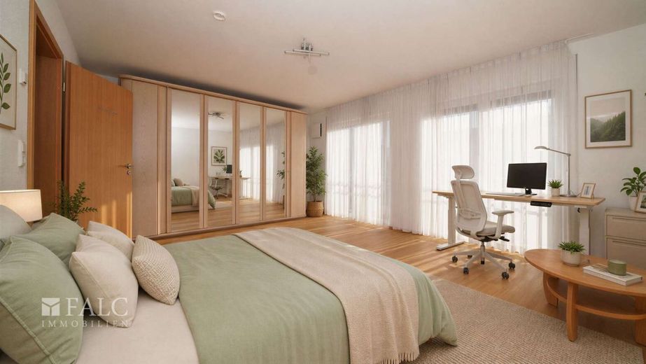 Doppelhaushälfte mit herrlicher Terrasse und A+ - FALC Immobilien – Viel Platz für Ihre Bedürfnisse