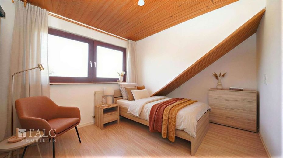 Halbes Haus, ganzes Glück, noch mehr Garten! FALC Immobilien Heilbronn – Platz für Gäste (Vis.)
