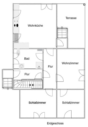 Modernisiertes EFH mit zwei Wohneinheiten auf 1808 qm Grunstück – Foto 19