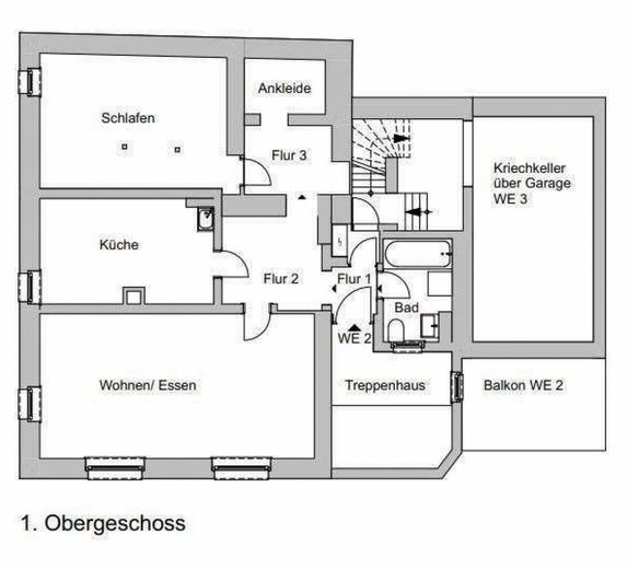 Grundriss 1. OG
