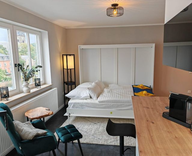 Wohnzimmer Blick aus Küche