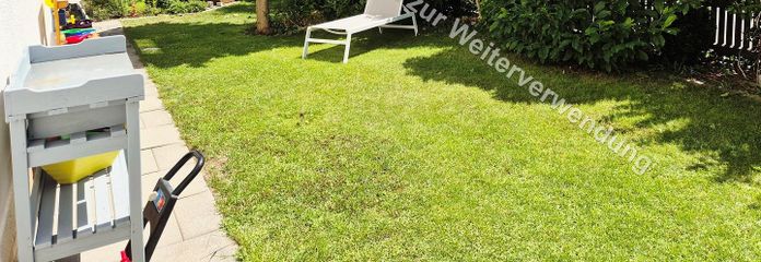 شقة عائلية مع حديقة في موقع متميز – Gartenansicht